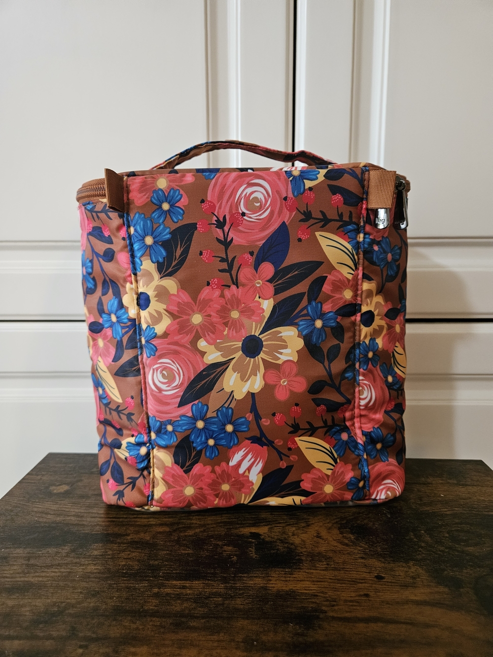 lug 3-Piece Cosmetic Case Set - Trolley XL, Dolly, Parasail in Whimsy Copper - Picture 9 of 13